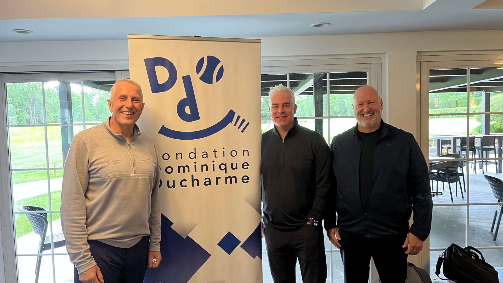 Bob Hartley, Dominique Ducharme et Benoit Groulx. (Photo Médialo - Émile Beauséjour)