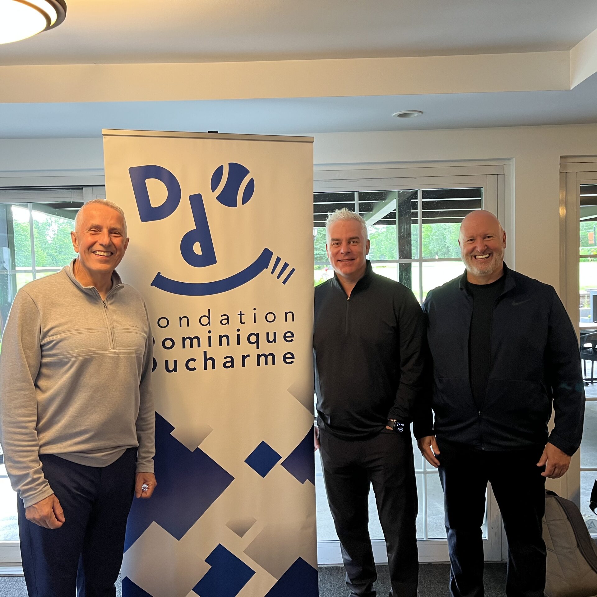 Bob Hartley, Dominique Ducharme et Benoit Groulx. (Photo Médialo - Émile Beauséjour)