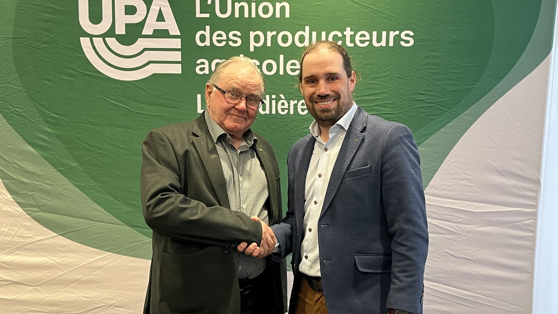 Marcel Papin et Simon Duval. 
Photo gracieuseté 