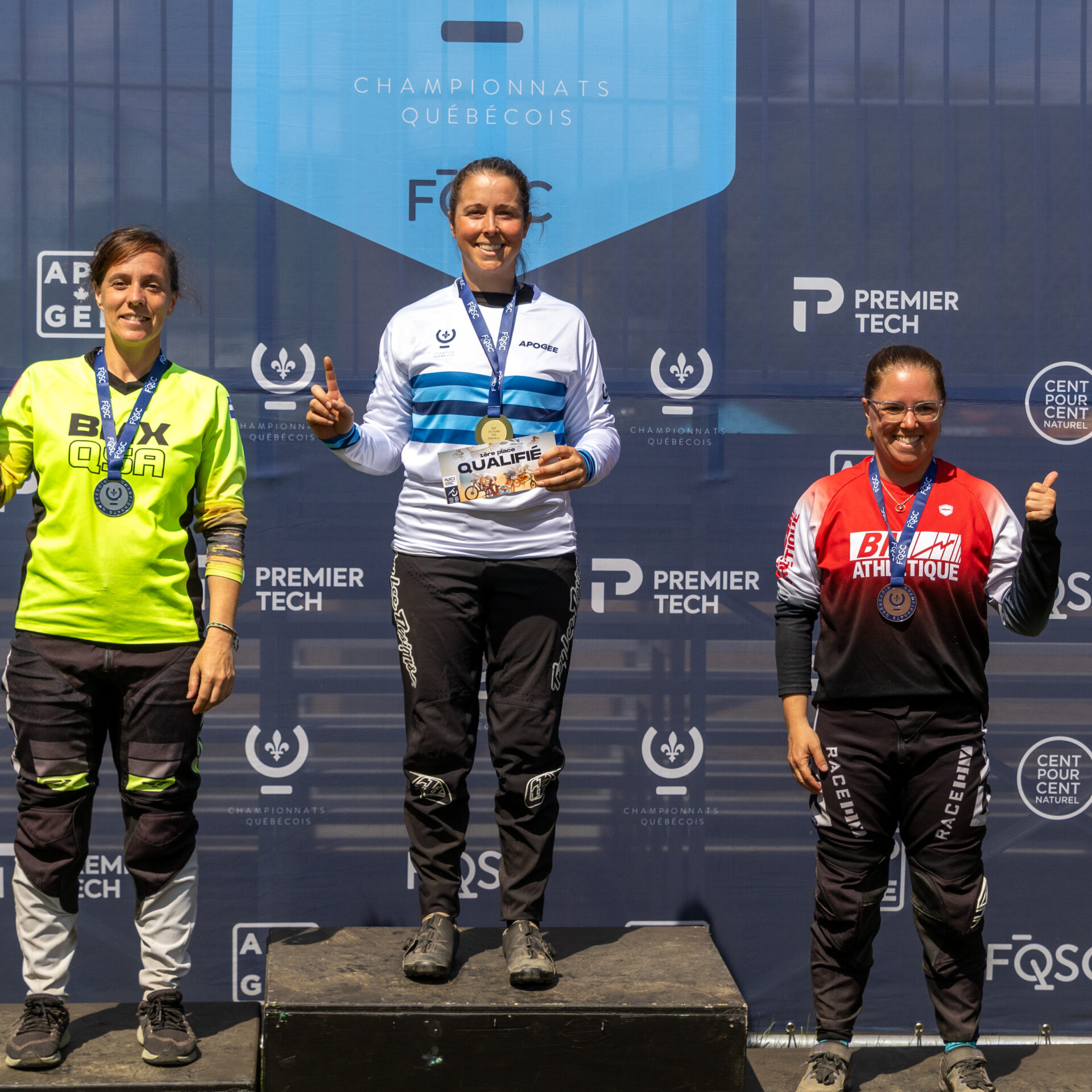 Audrey Desrochers a remporté le prestigieux titre de championne québécoise. Photo gracieuseté