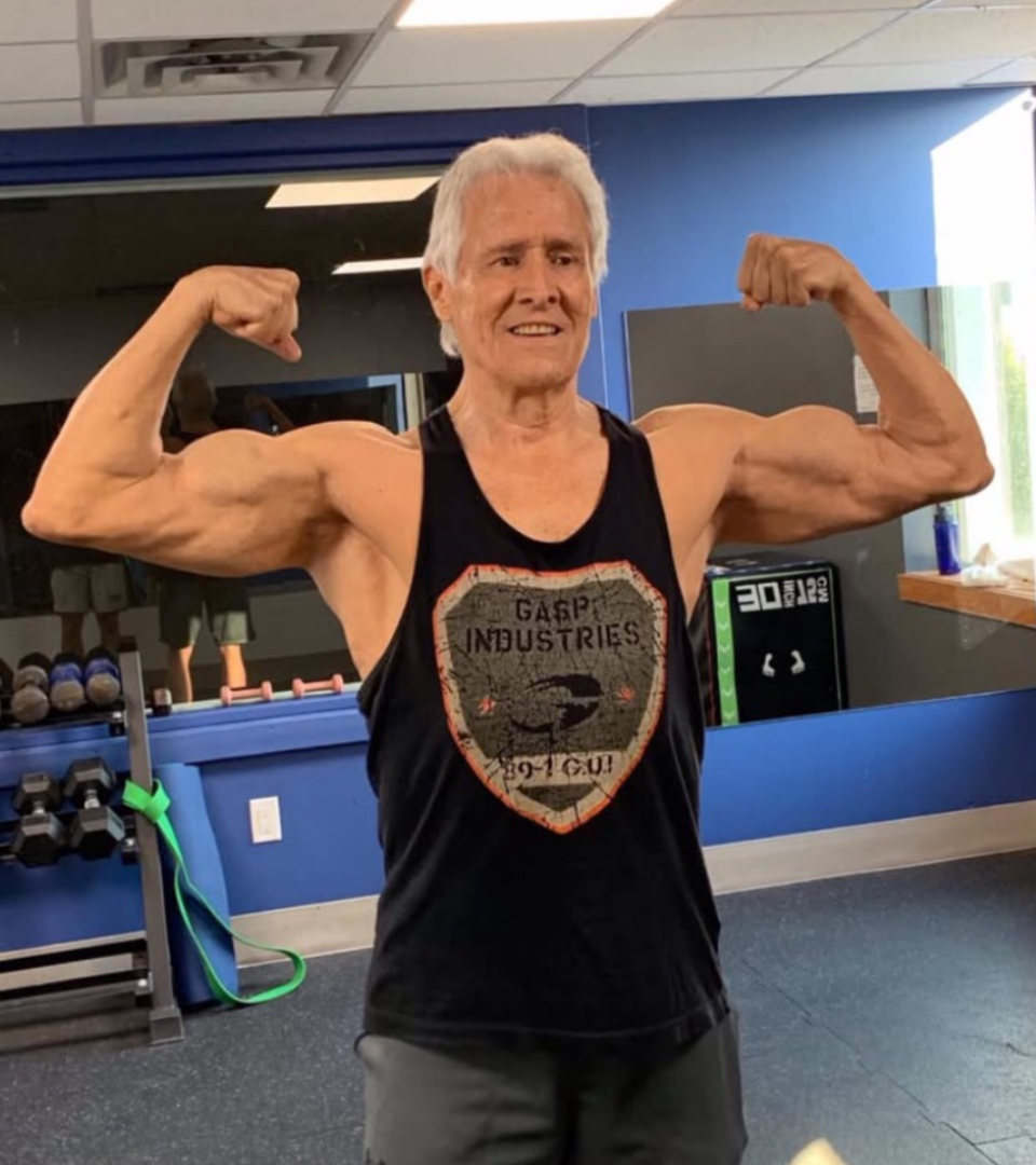 Depuis plus de 50 ans, Marcel Beauregard s’entraine pour demeurer en forme.(Photo gracieuseté)