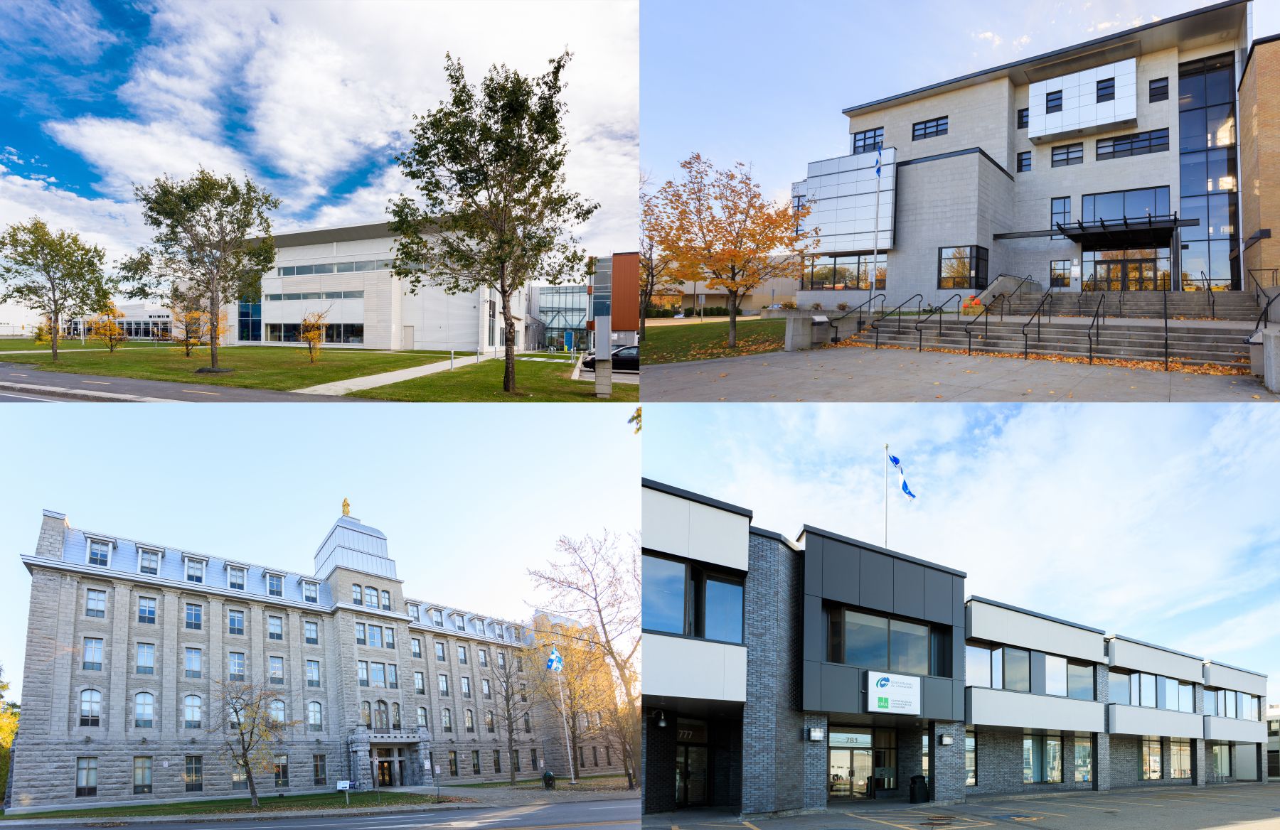 Les établissements du Cégep de Lanaudière. (Photo gracieuseté - Cégep de Lanaudière)