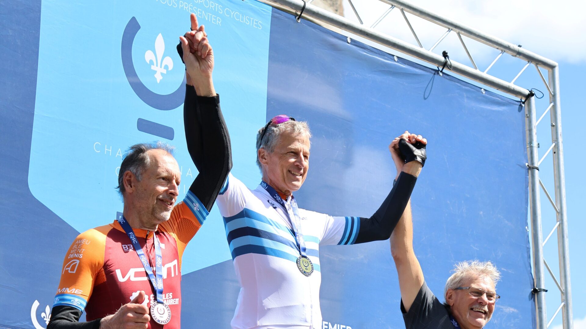 Stéphane Le Beau a remporté la médaille d’or. 
Photo gracieuseté