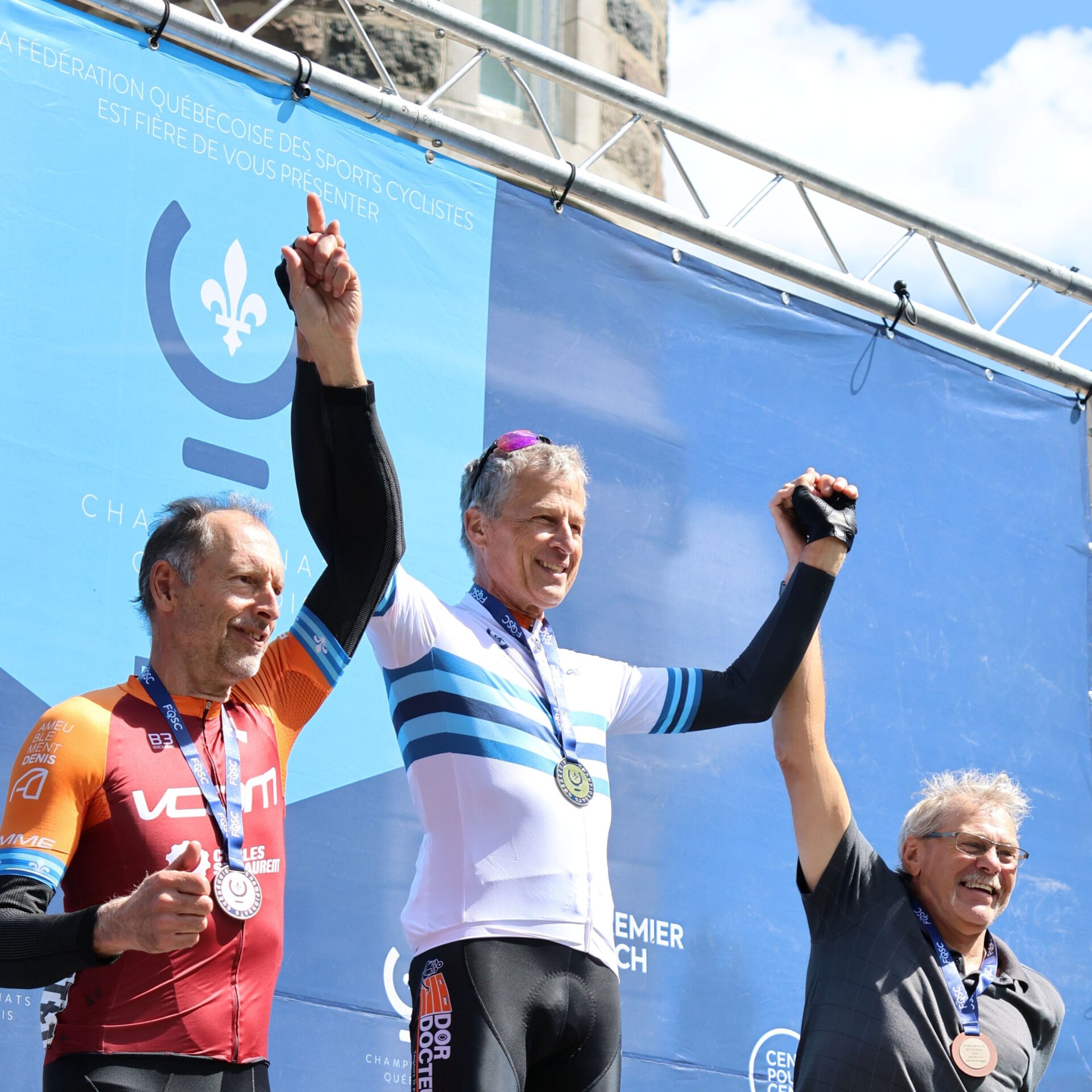 Stéphane Le Beau a remporté la médaille d’or. 
Photo gracieuseté