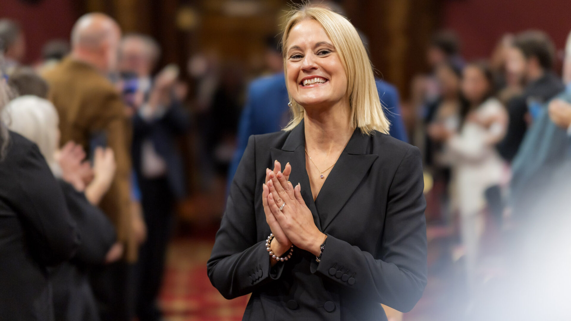 La députée Elsie Lefebvre fait partie du conseil des ministres du gouvernement péquiste.