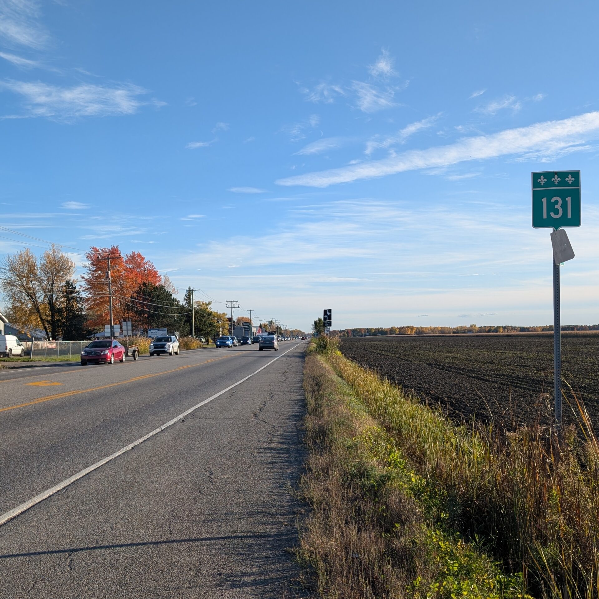 La route 131 (Photo Médialo - Jason Joly)