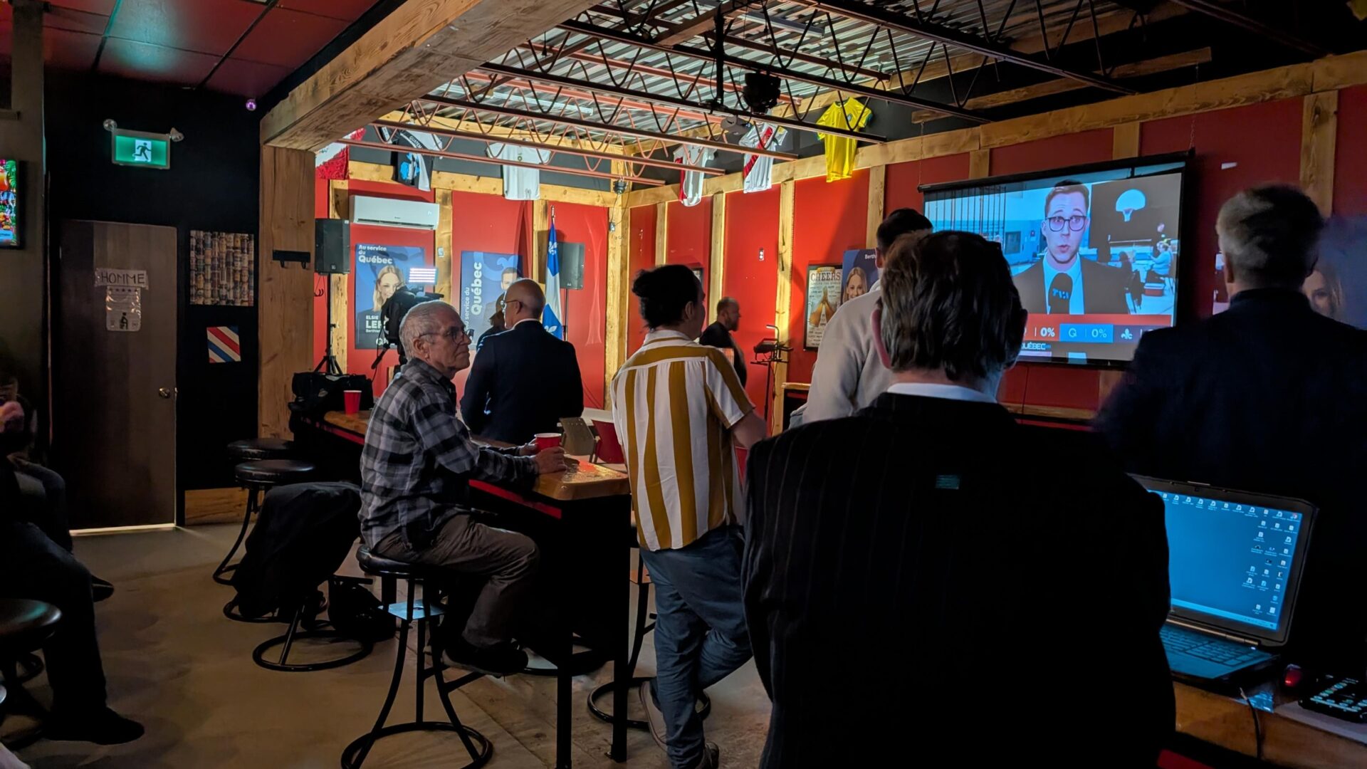 Le rassemblement du Parti québécois dans Berthier.