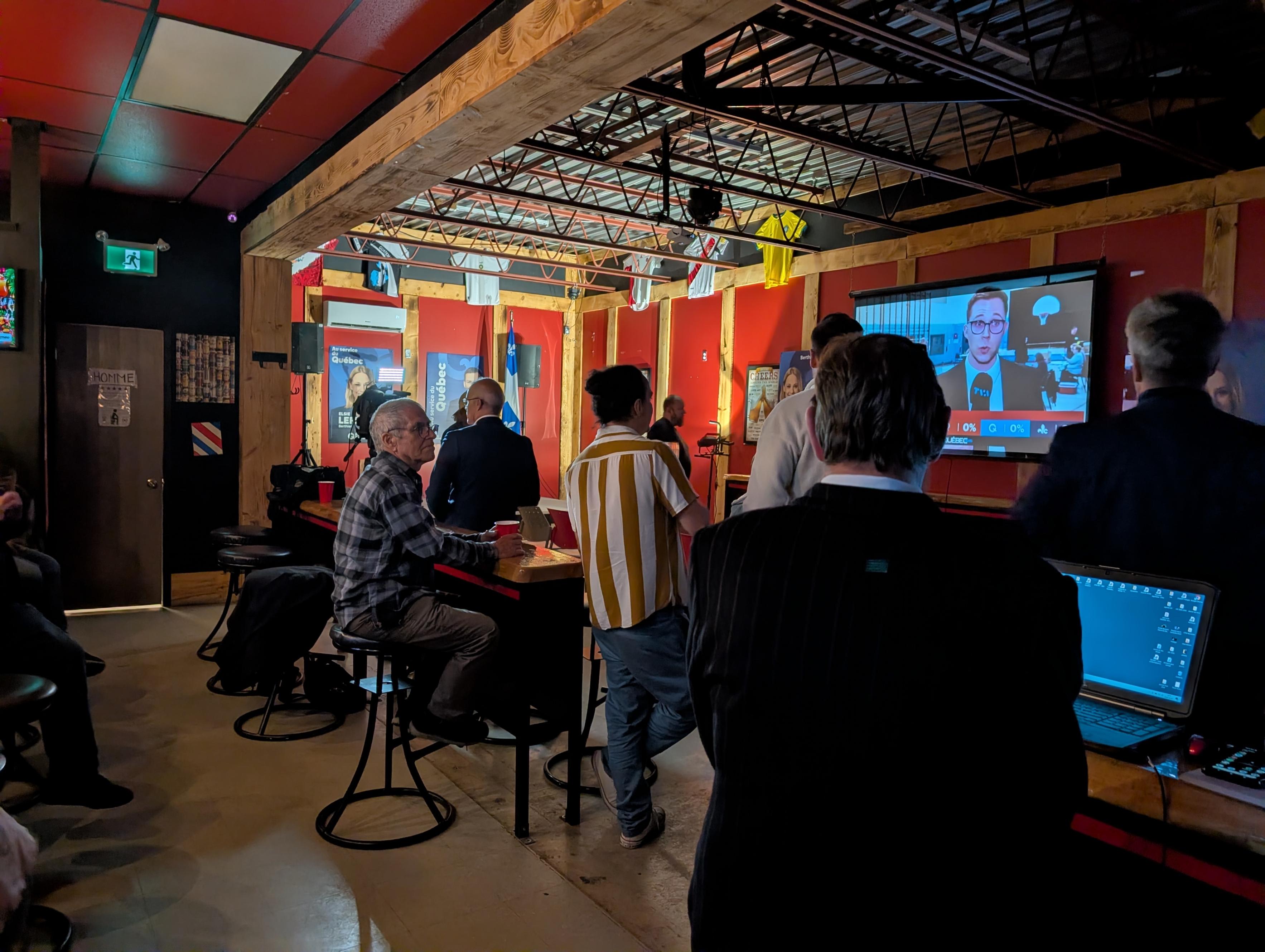Le rassemblement du Parti québécois dans Berthier.