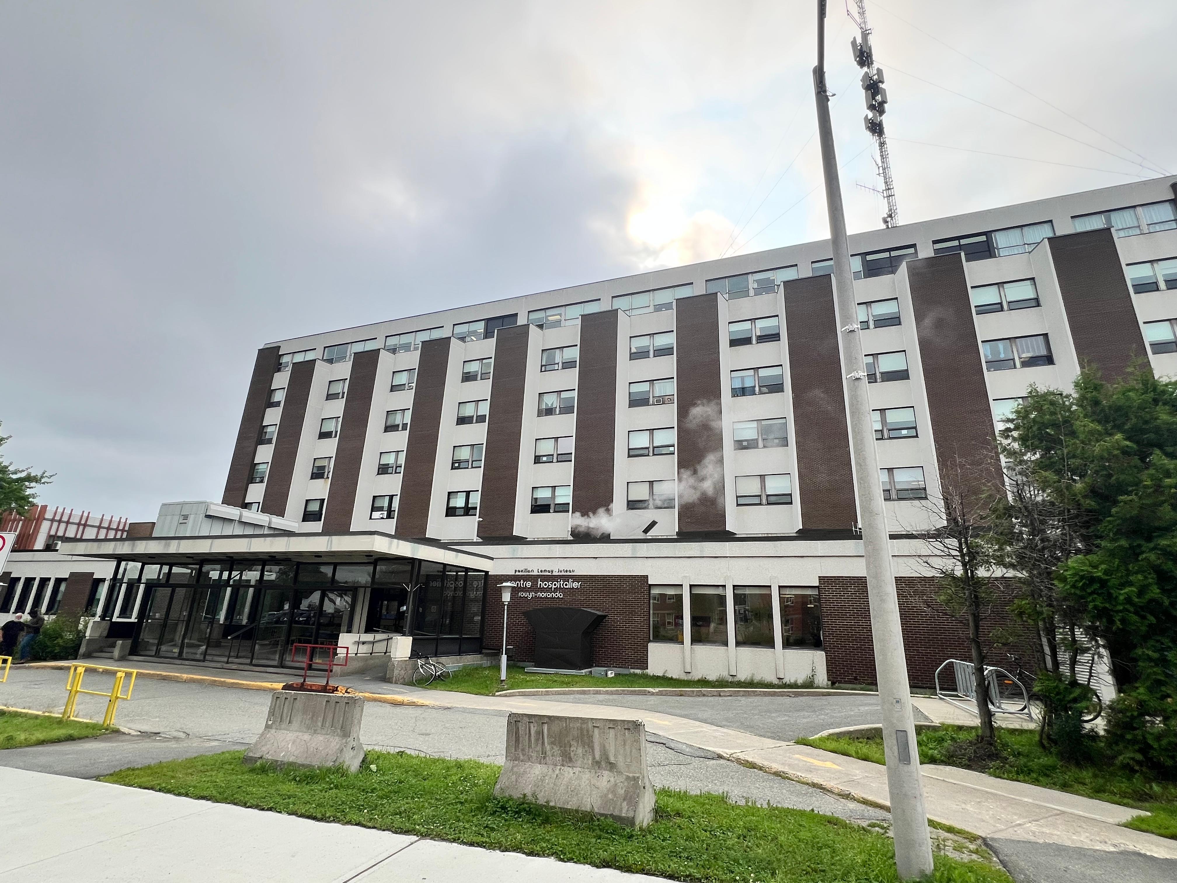 Au surlendemain, les conséquences de l'incendie du 14 juillet à l'Hôpital de Rouyn-Noranda