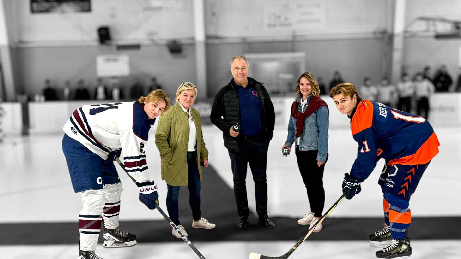 Ouverture de la saison à domicile pour les Gaillards en hockey.

Photo gracieuseté Cégep de l’Abitibi-Témiscamingue.