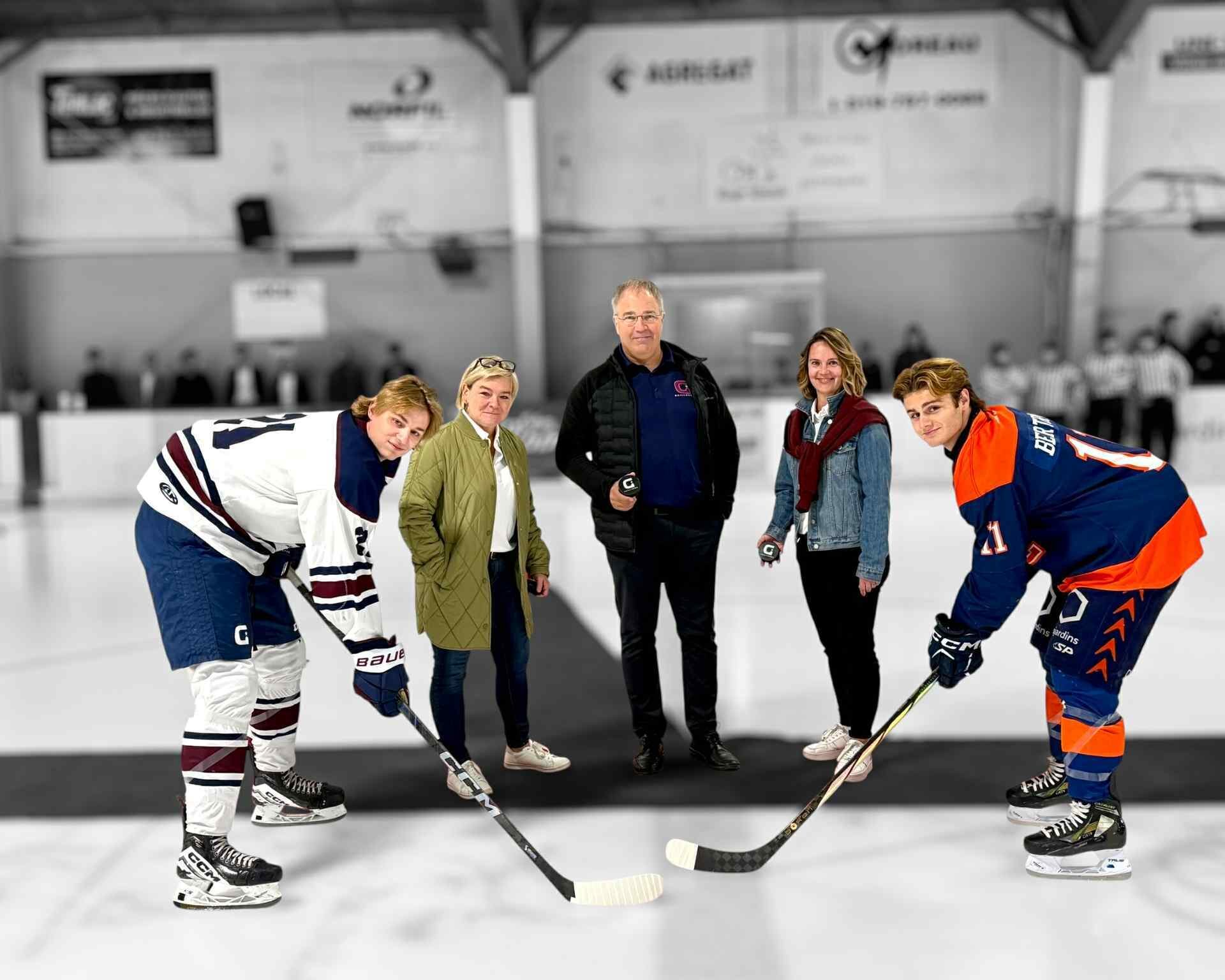 Ouverture de la saison à domicile pour les Gaillards en hockey.

Photo gracieuseté Cégep de l’Abitibi-Témiscamingue.