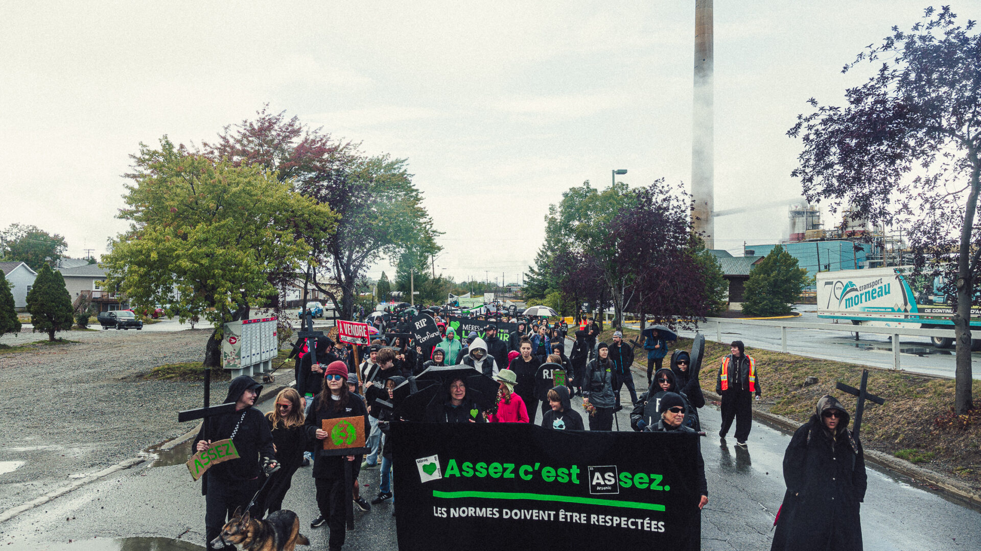 La marche du 7 septembre.

Photo gracieuseté Alex Alisich.