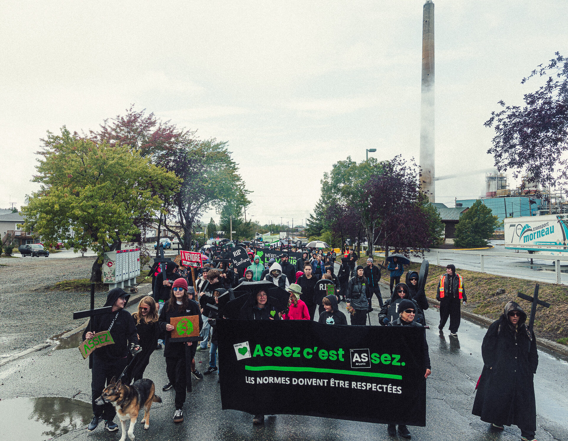 La marche du 7 septembre.

Photo gracieuseté Alex Alisich.