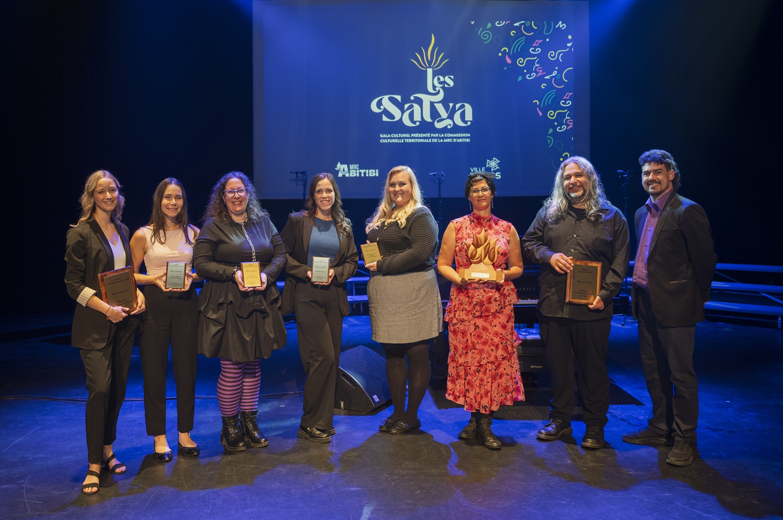 Les lauréats du premier Gala Satya

Photo gracieuseté MRC d’Abitibi