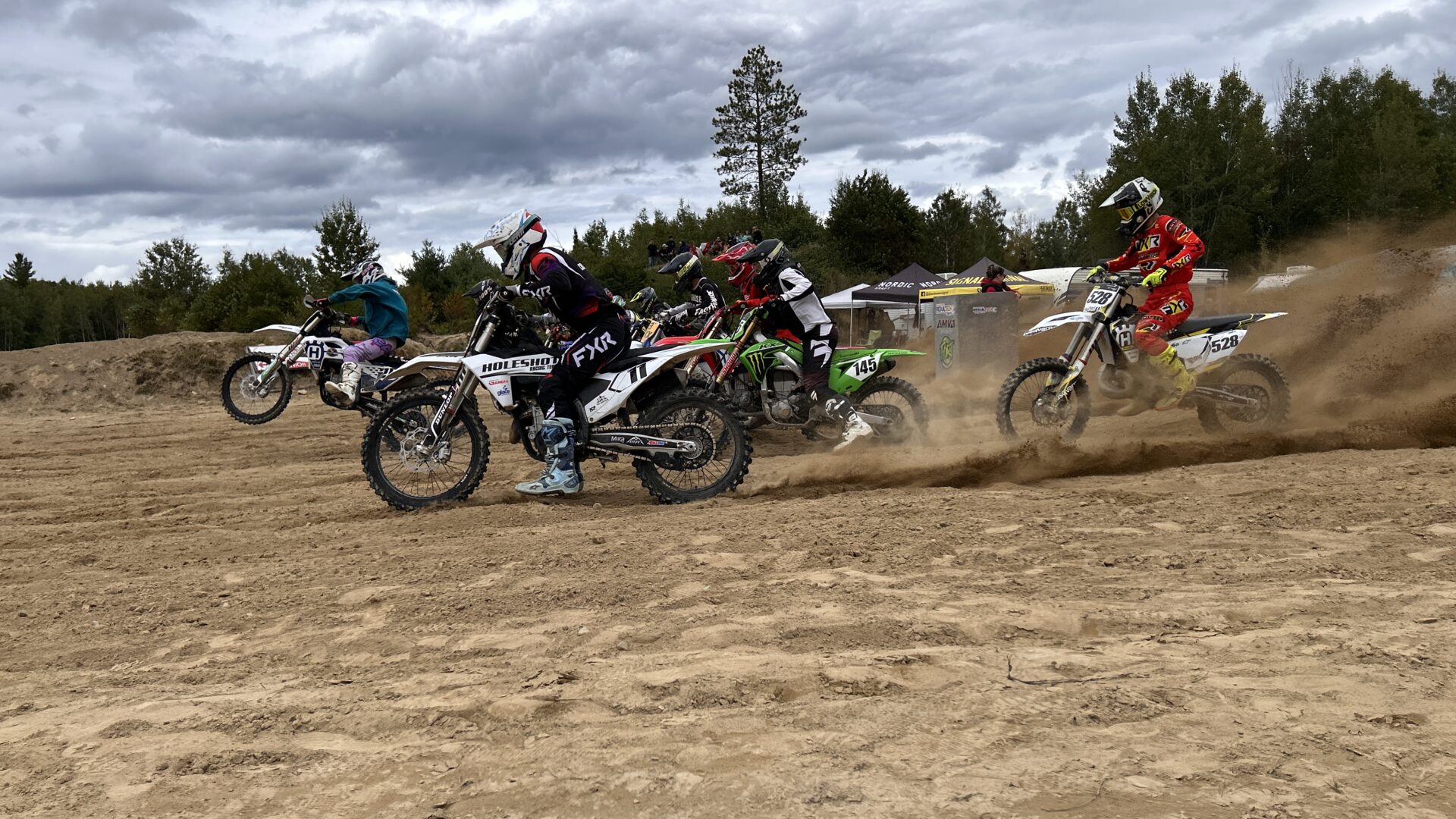La piste de motocross de Saint-Édouard-de-Fabre a vibré.

Photo gracieuseté.