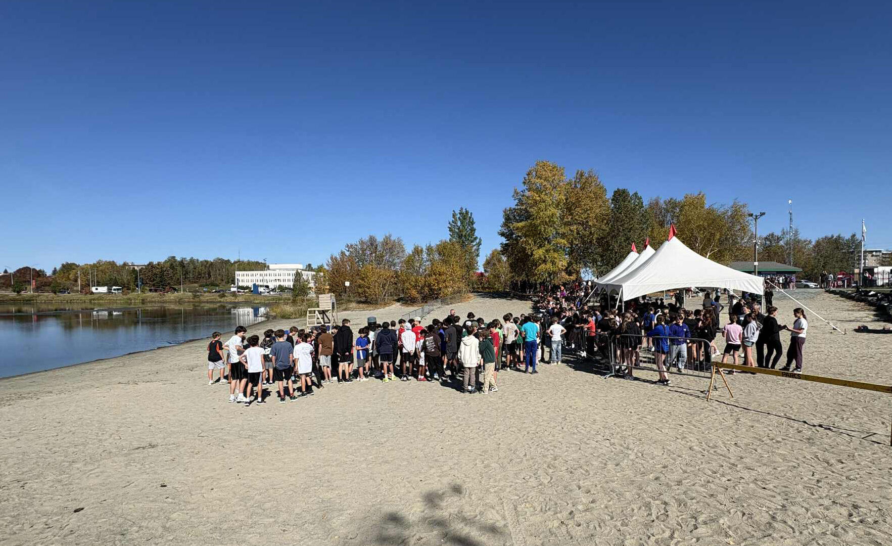 Des jeunes athlètes du CSSRN ont donné leur maximum tout au long du parcours.

(Crédit Photo : Photo gracieuseté)
