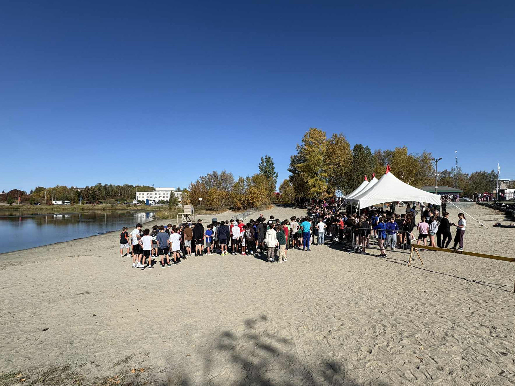 Des jeunes athlètes du CSSRN ont donné leur maximum tout au long du parcours.

(Crédit Photo : Photo gracieuseté)
