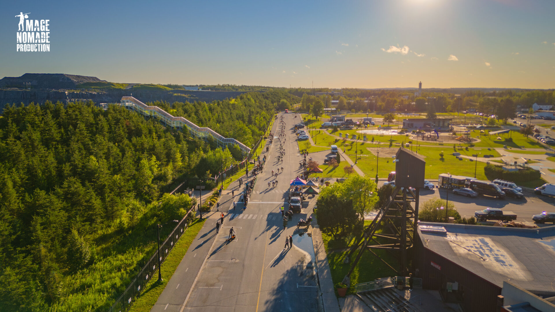 Ce Tour de l’Abitibi fut l’occasion de contempler nos beaux paysages (ici la 4e étape Malartic-Cadillac).

Photo gracieuseté.