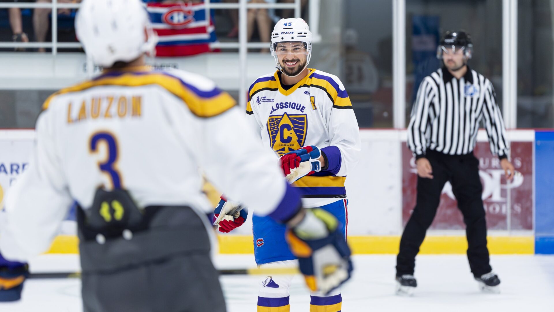 L’accès au match était totalement gratuit.

Créditi photo : William Rondeau/Upstate Hockey)