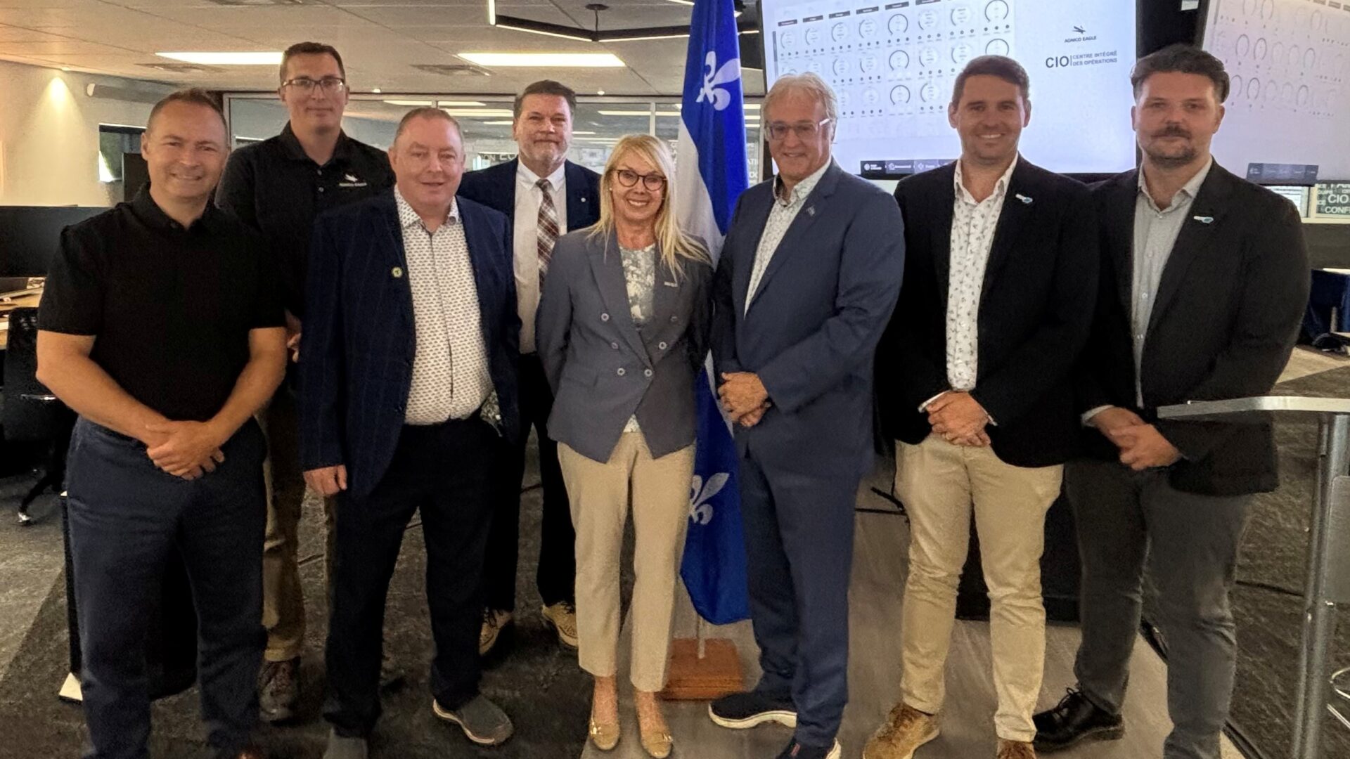 Christine Duchesneau au centre ; Dany Mercier, deuxième en partant de la droite. 

Photo gracieuseté 
