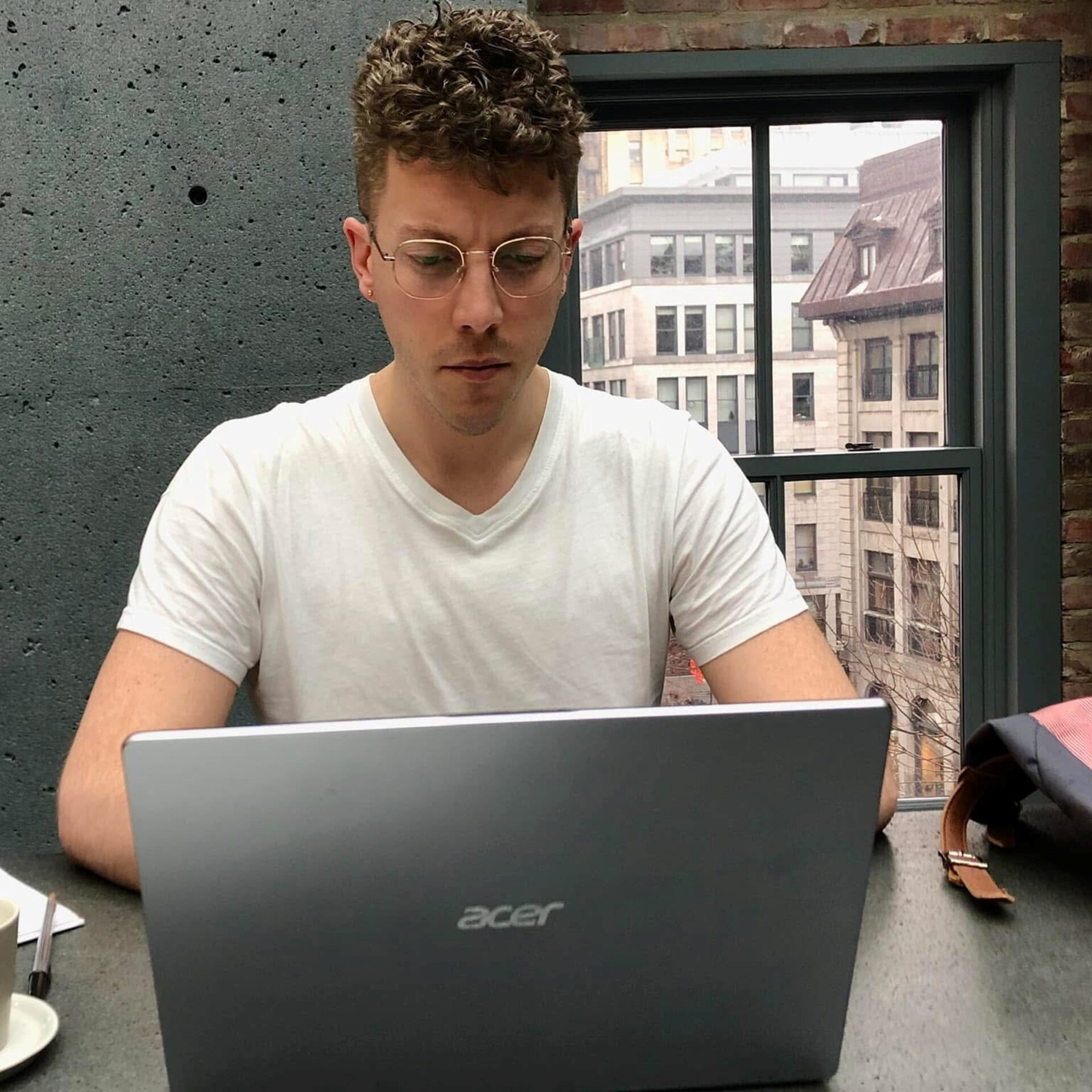 Samuel Larochelle est un auteur très engagé. 

(Photo gracieuseté) 