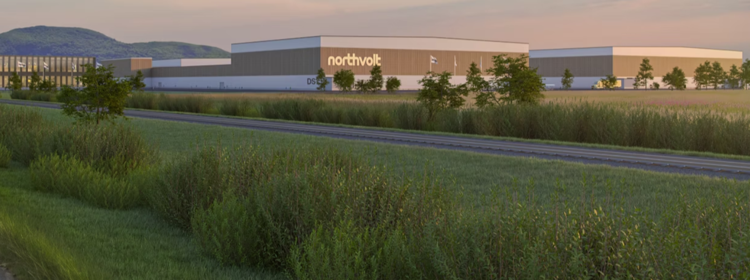 L’usine Northvolt.

Impression d’écran du site Internet de Northvolt.