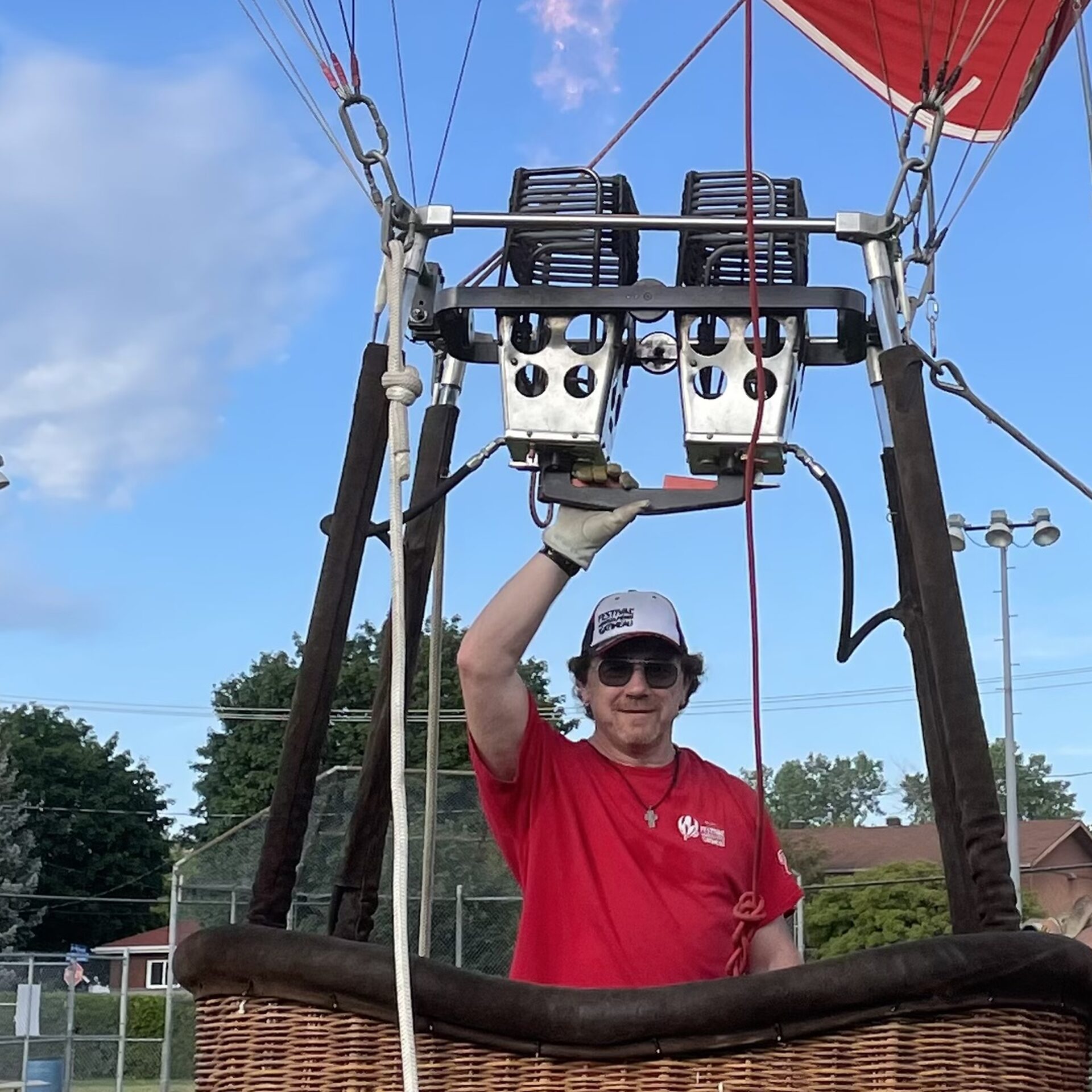 Une montgolfière s’invite au Festival des Arts du Témiscamingue. 

Photo gracieuseté.