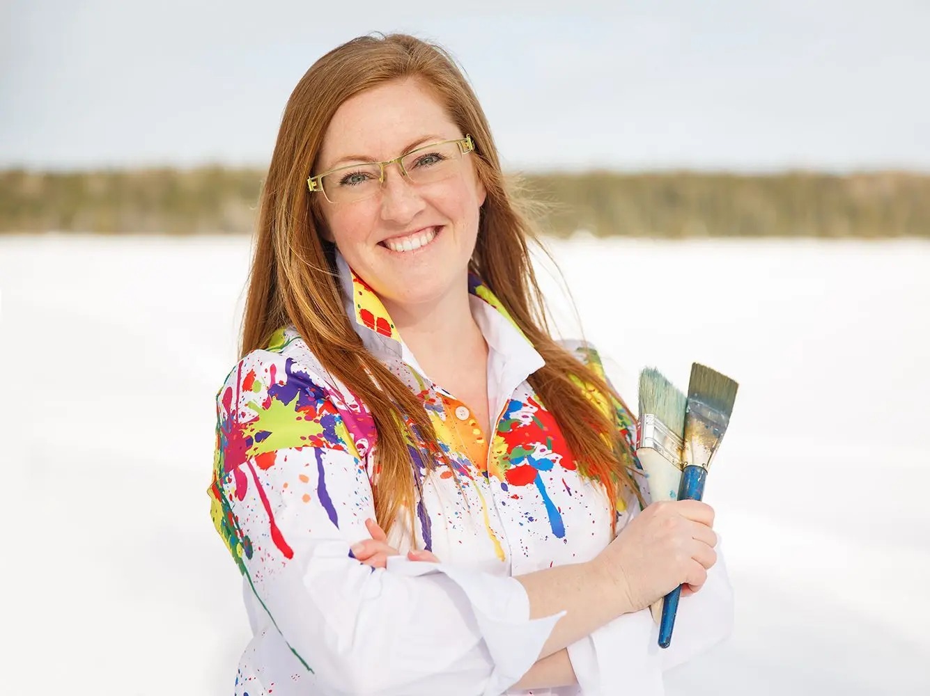 L’artiste-peintre résidente de Matagami, Stéfanie Thompson a reçu le Prix du CALQ Artiste de l’année au Nord-du-Québec

Crédit Photo : Photo gracieuseté Josianne Carrier   
