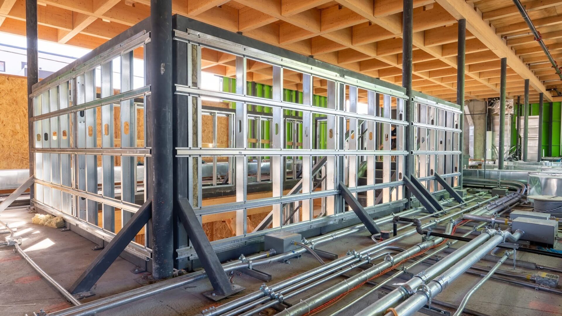 Le deuxième étage de la future bibliothèque de Mont-Laurier.
Photo gracieuseté – Ville de Mont-Laurier 
