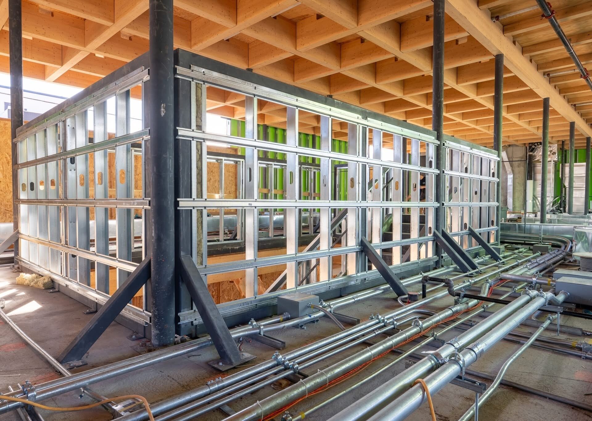 Le deuxième étage de la future bibliothèque de Mont-Laurier.
Photo gracieuseté – Ville de Mont-Laurier 
