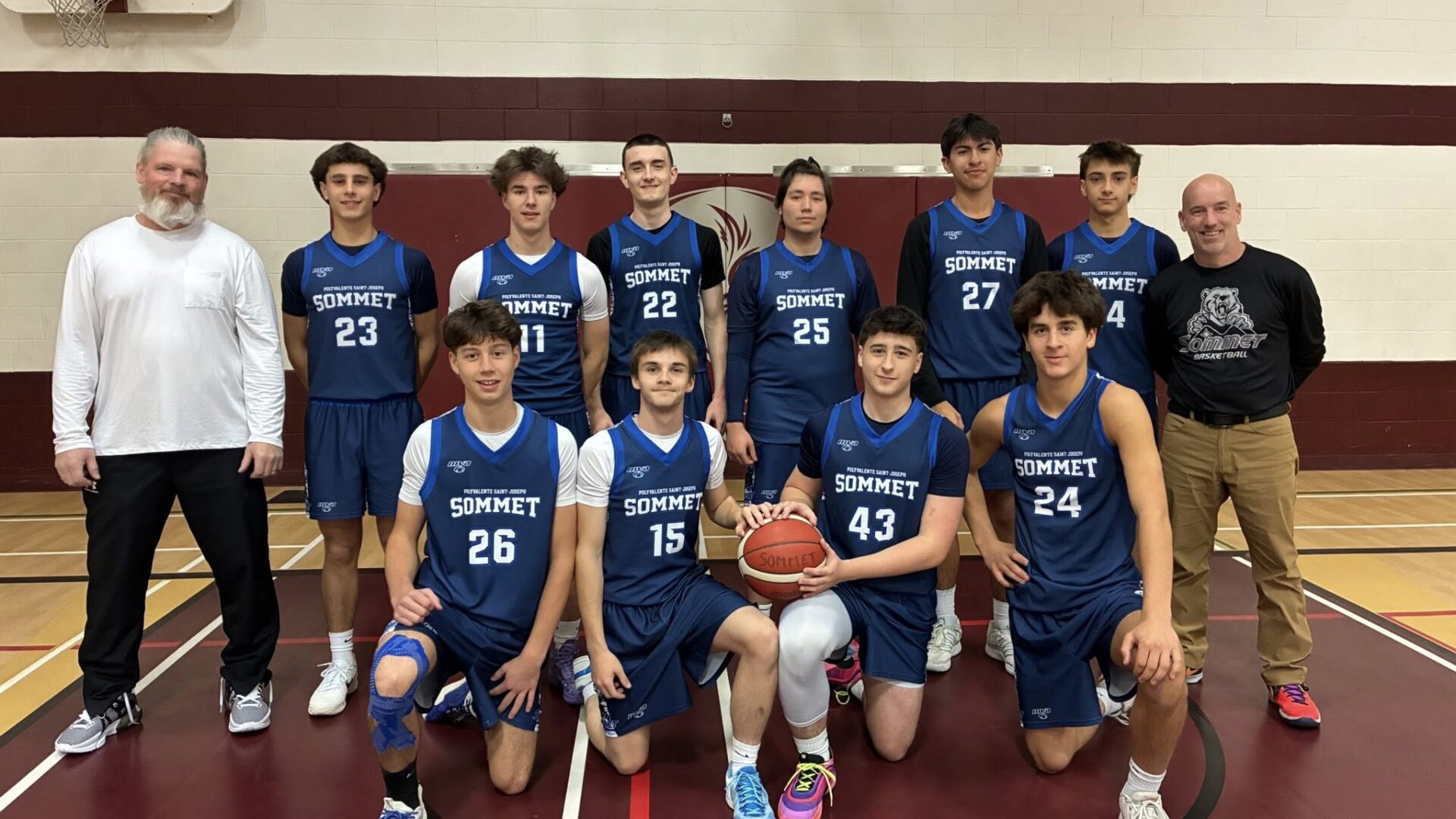 Photo de l’équipe juvénile masculine 1 du Sommet.
Photo gracieuseté
