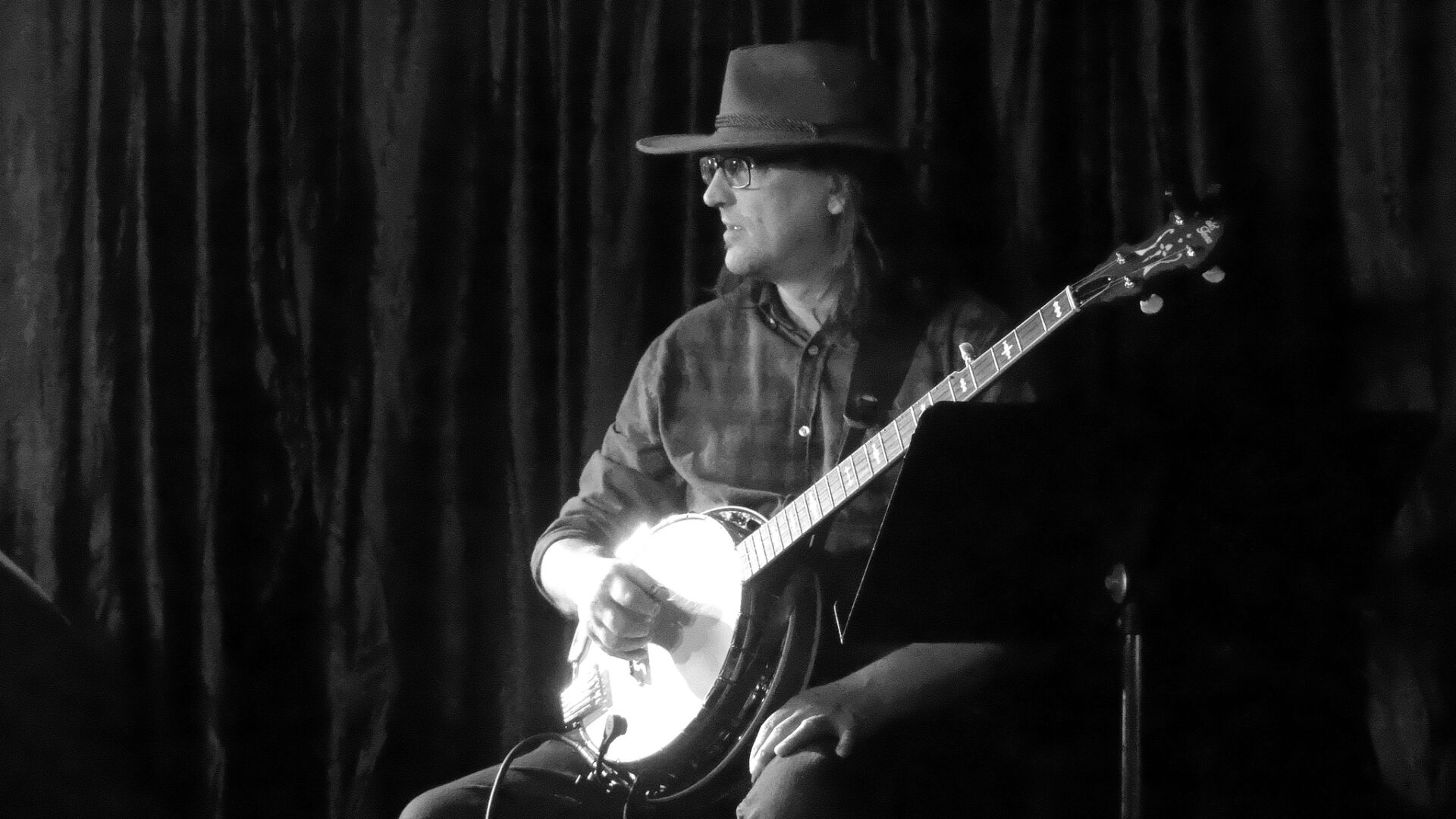 Benoit Ricard au banjo.
Photo gracieuseté
