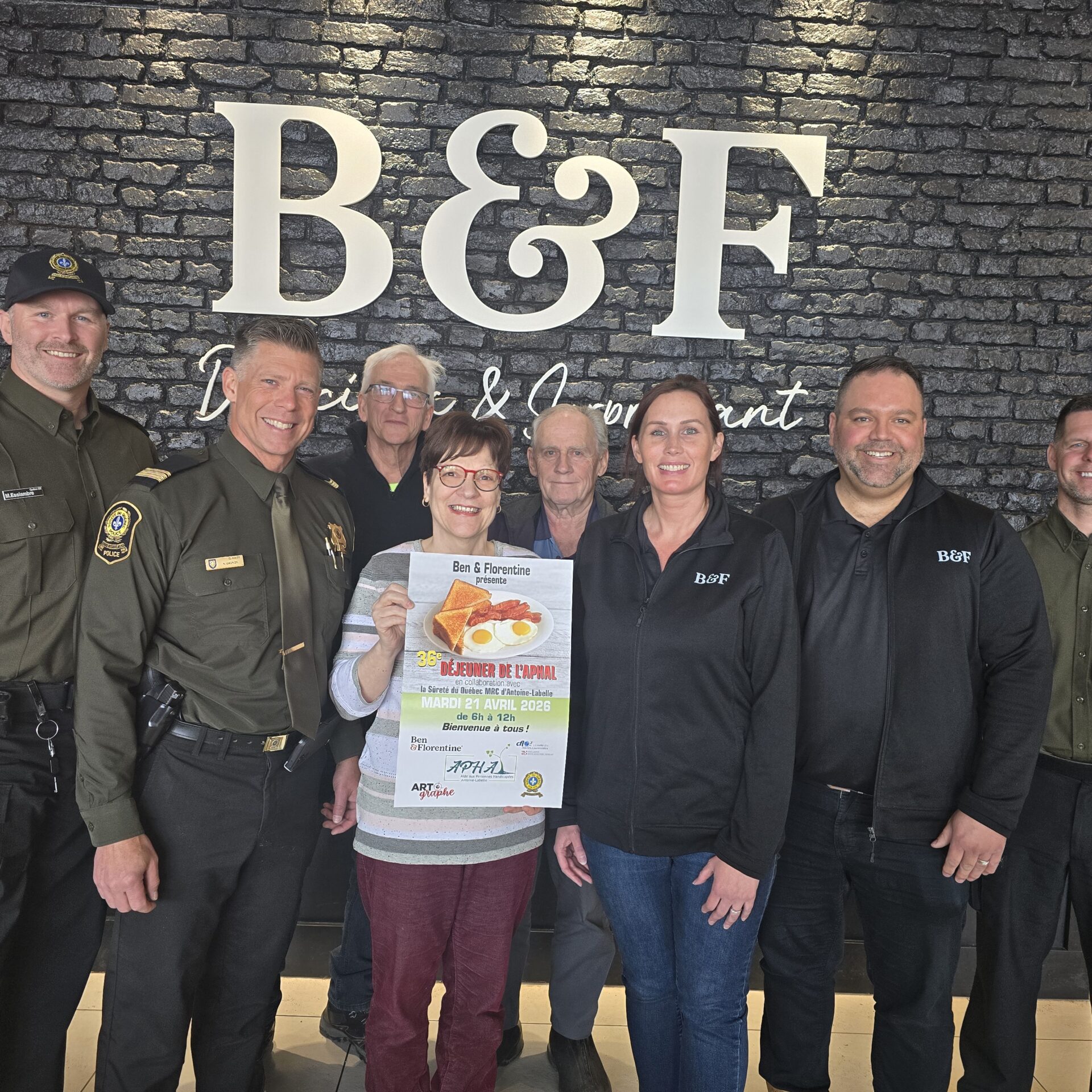 L'APHAL souhaite amasser 20 000$ lors de leur 36e Déjeuner annuel. Photo Médialo