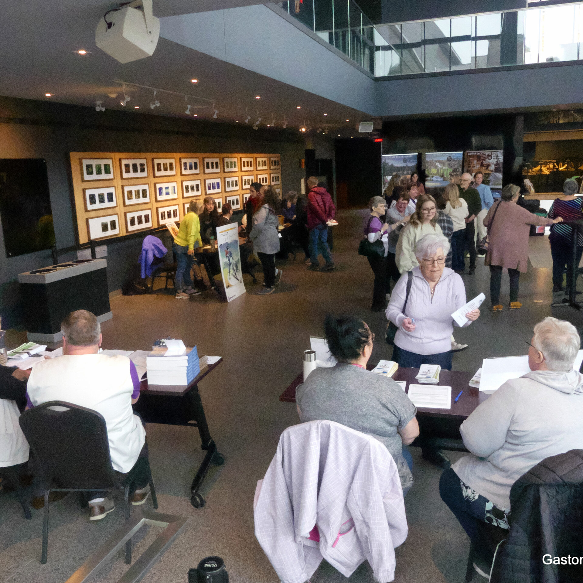 Photo prise lors du Salon de l'implication bénévole en 2025. Photo gracieuseté Gaston Beauregard
