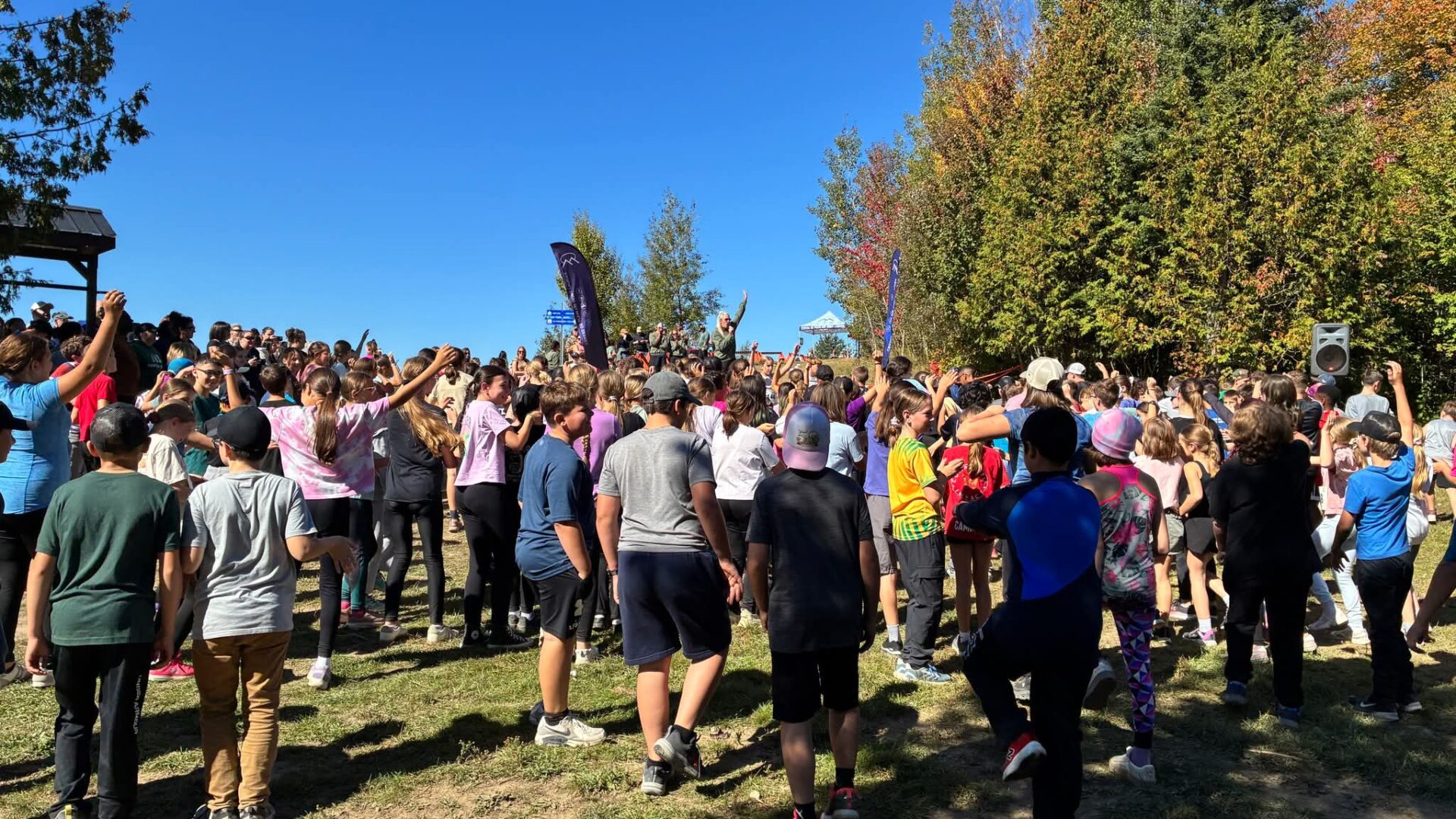Photo prise lors du cross-country tenu le 24 septembre à Mont-Laurier. Photo CSSHL