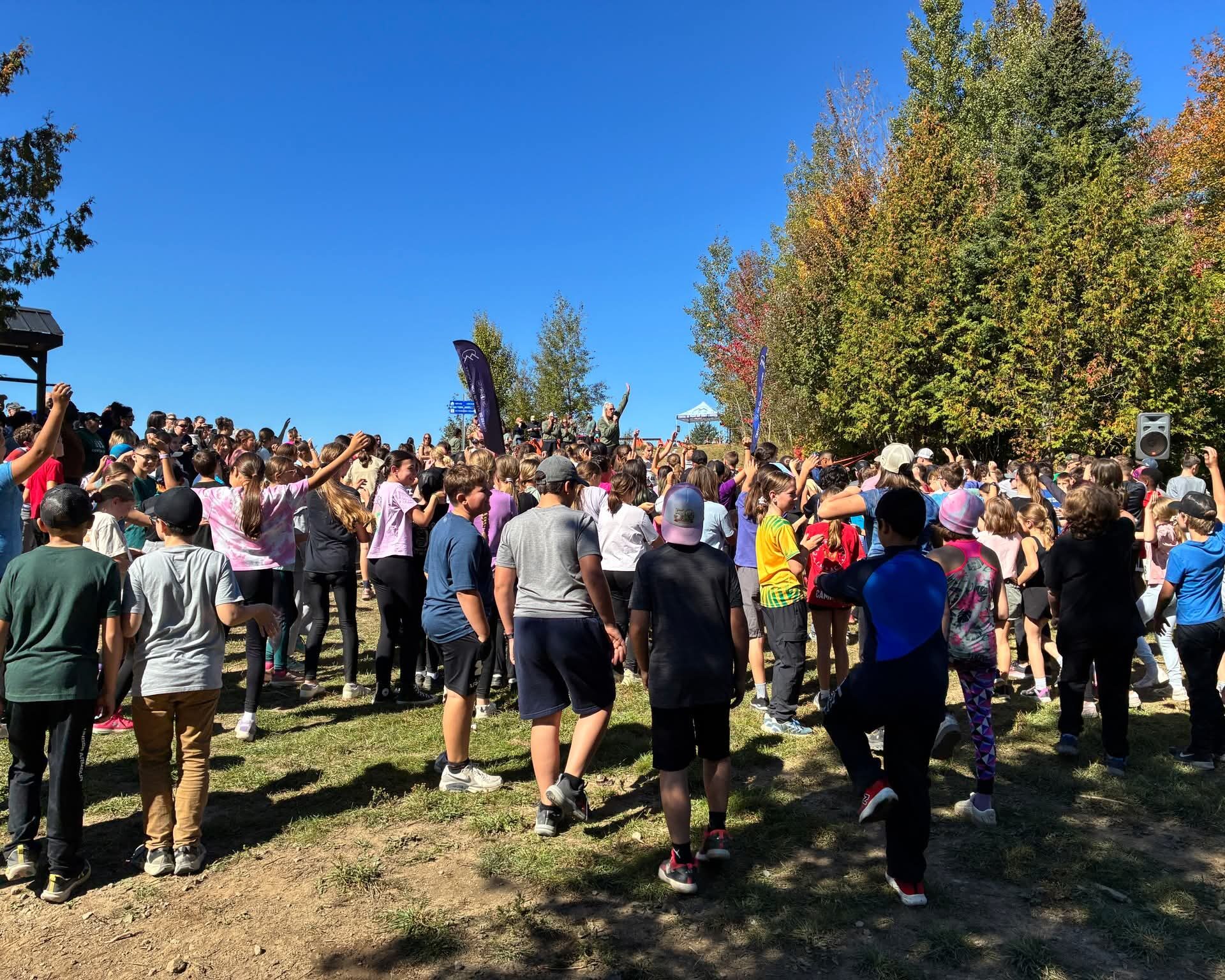 Photo prise lors du cross-country tenu le 24 septembre à Mont-Laurier. Photo CSSHL