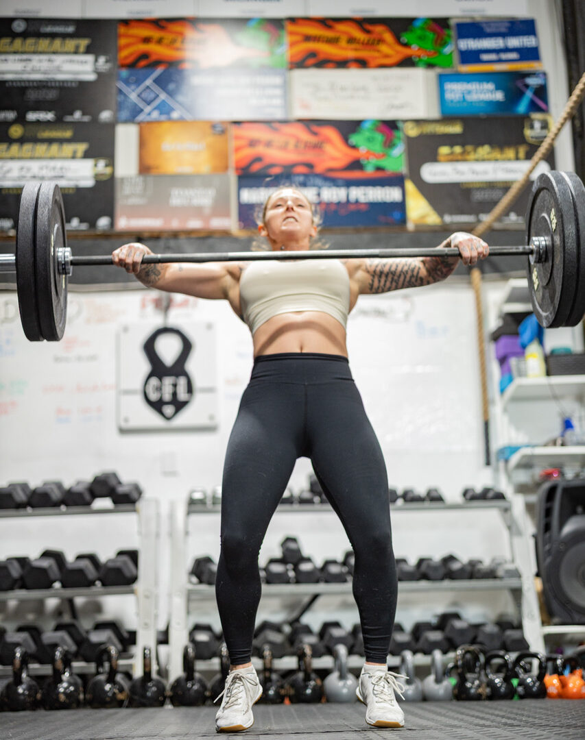 Marie-Anne Roy Perron en entrainement. Photo gracieuseét