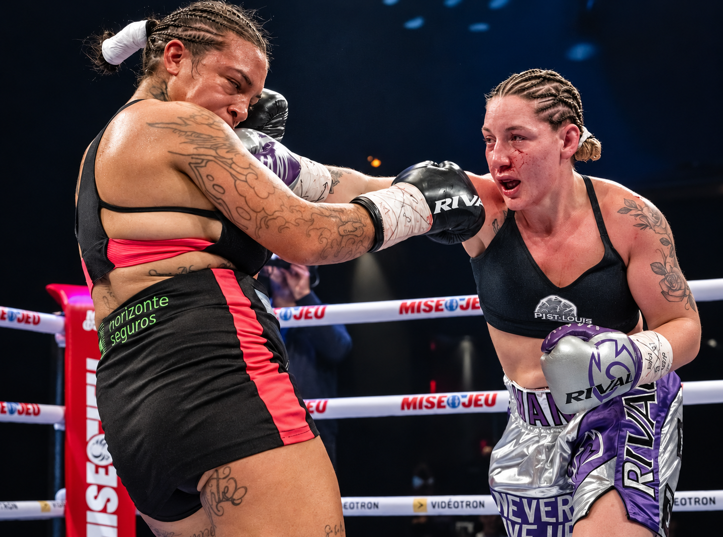 Vanessa Lepage-Joanisse en action. Photo gracieuseté