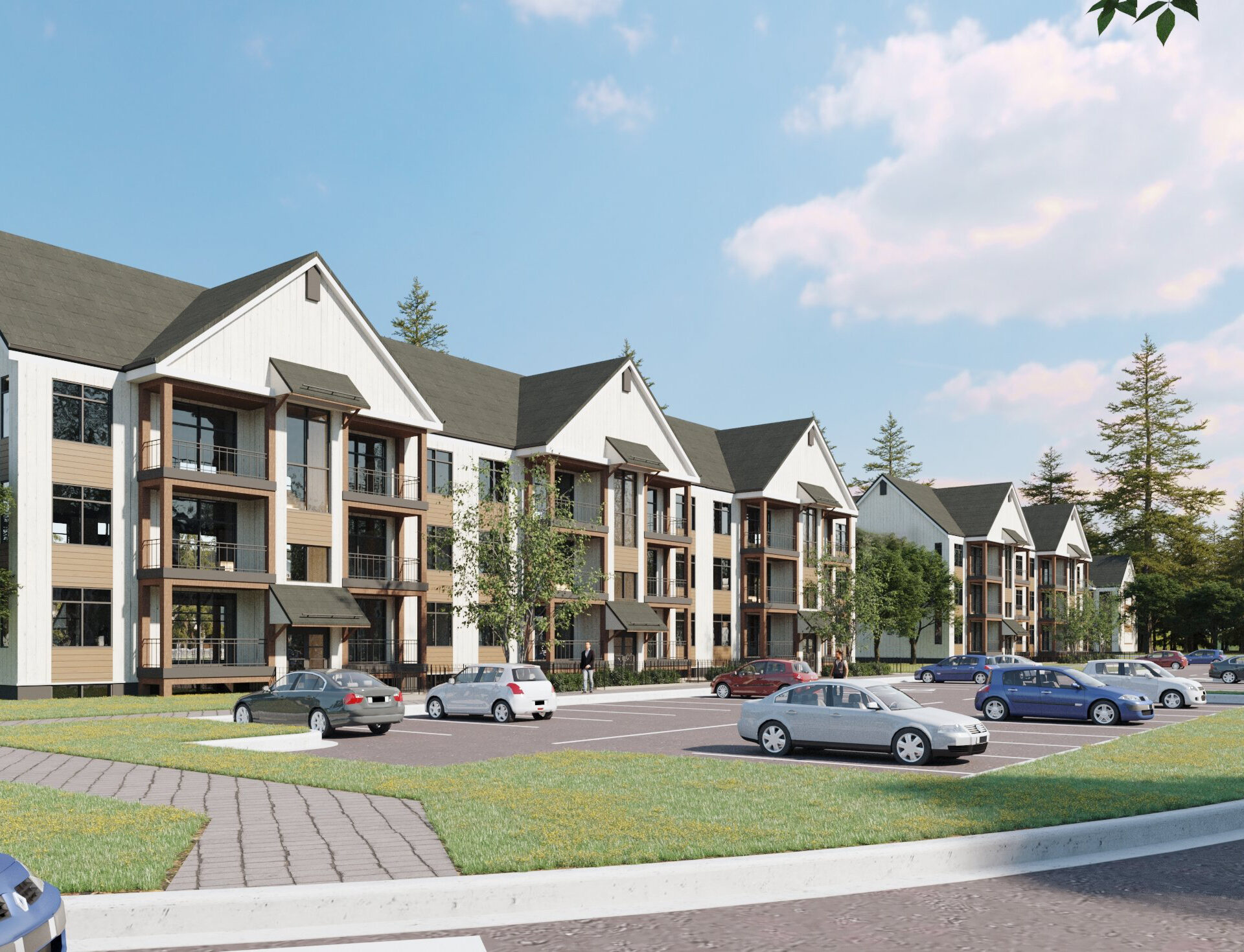 Conçus pour répondre aux besoins importants en logements des travailleurs du territoire, les domaines résidentiels locatifs Morgan proposent une formule inédite.
