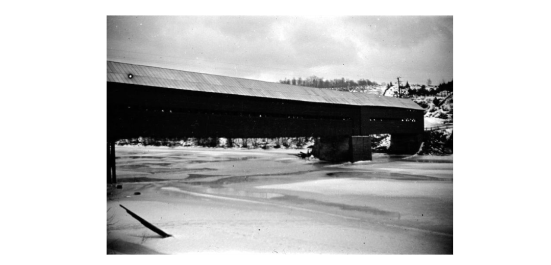 Pont couvert de La Conception 1933. / Photo: BAnQ
