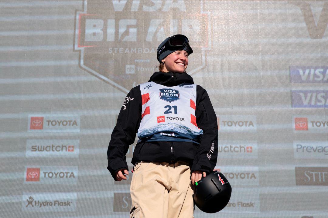 @BV : Naomi Urness à la Coupe du monde de Steamboat, au Colorado. / Photo: FIS