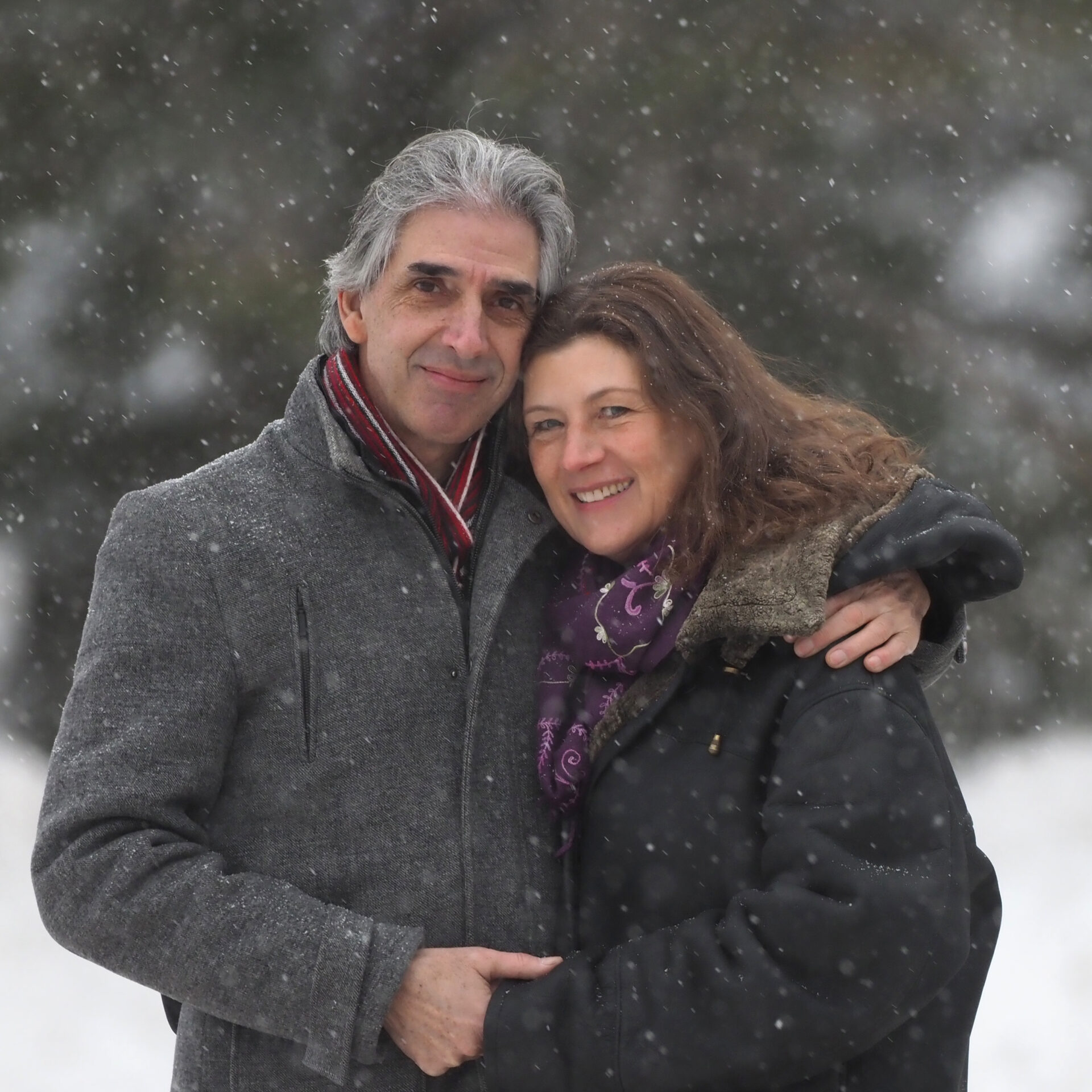 Les amoureux Joël Grégoire et Melanie Meyer.
(Photo Jean-Marie Savard)
