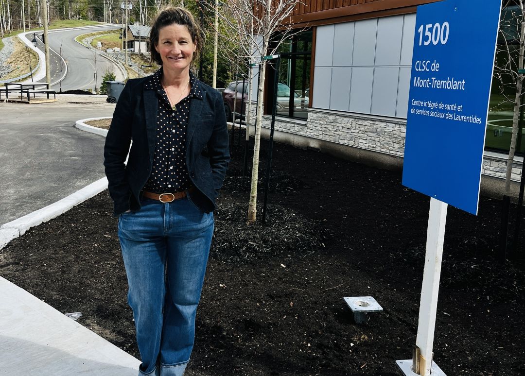 Annie Paquette gestionnaire du site du CLSC de Mont-Tremblant / Photo: Médialo - Patrice Francœur 