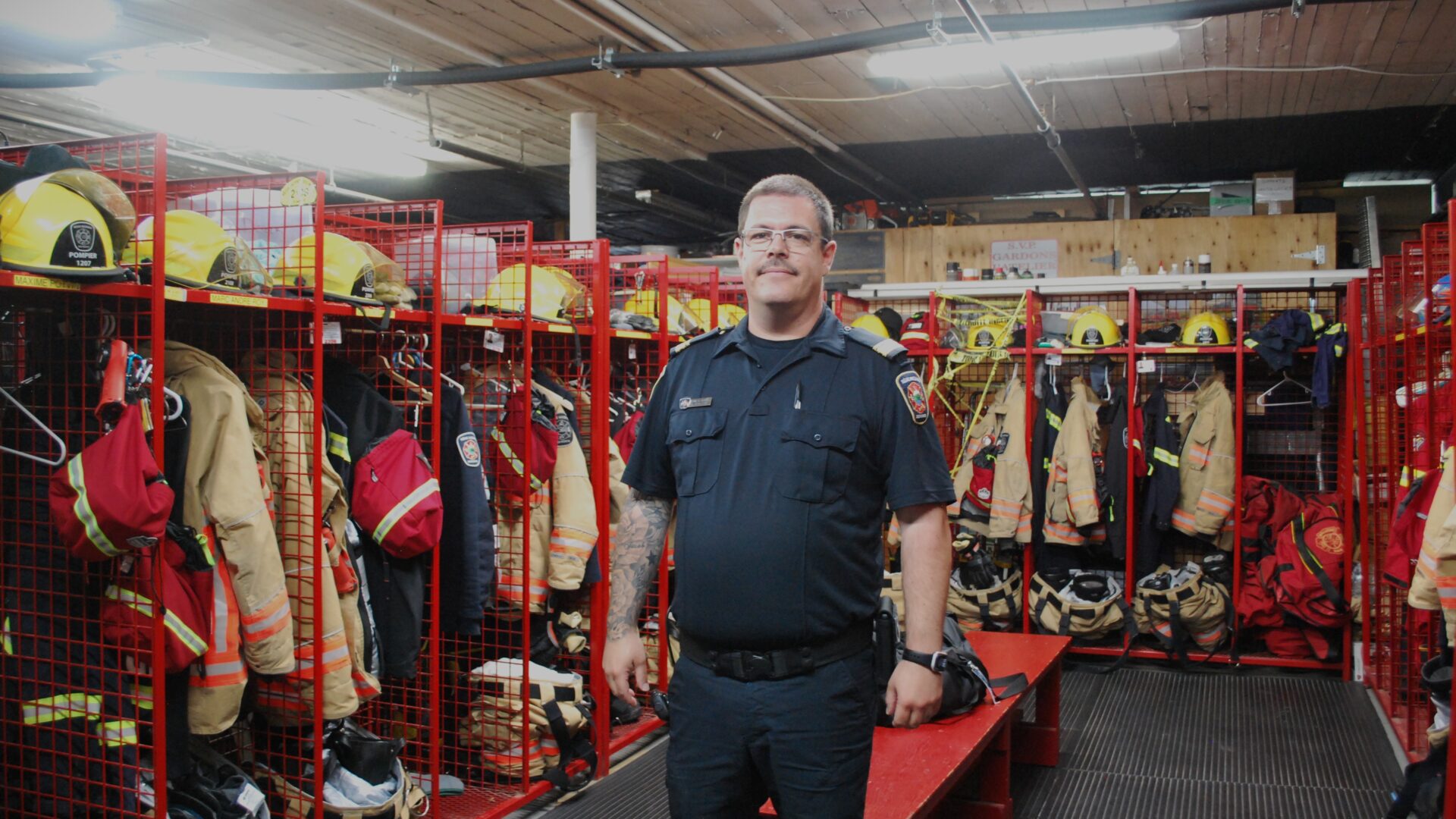 Claude Robitaille, chef de division à la prévention.
Photo Médialo – Gabrielle Sarthou
