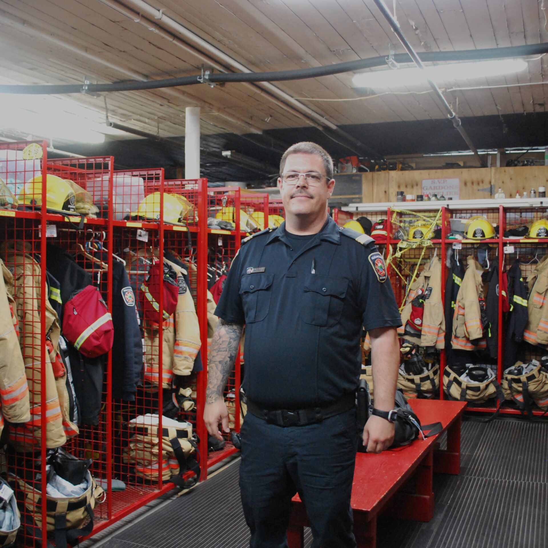 Claude Robitaille, chef de division à la prévention.
Photo Médialo – Gabrielle Sarthou
