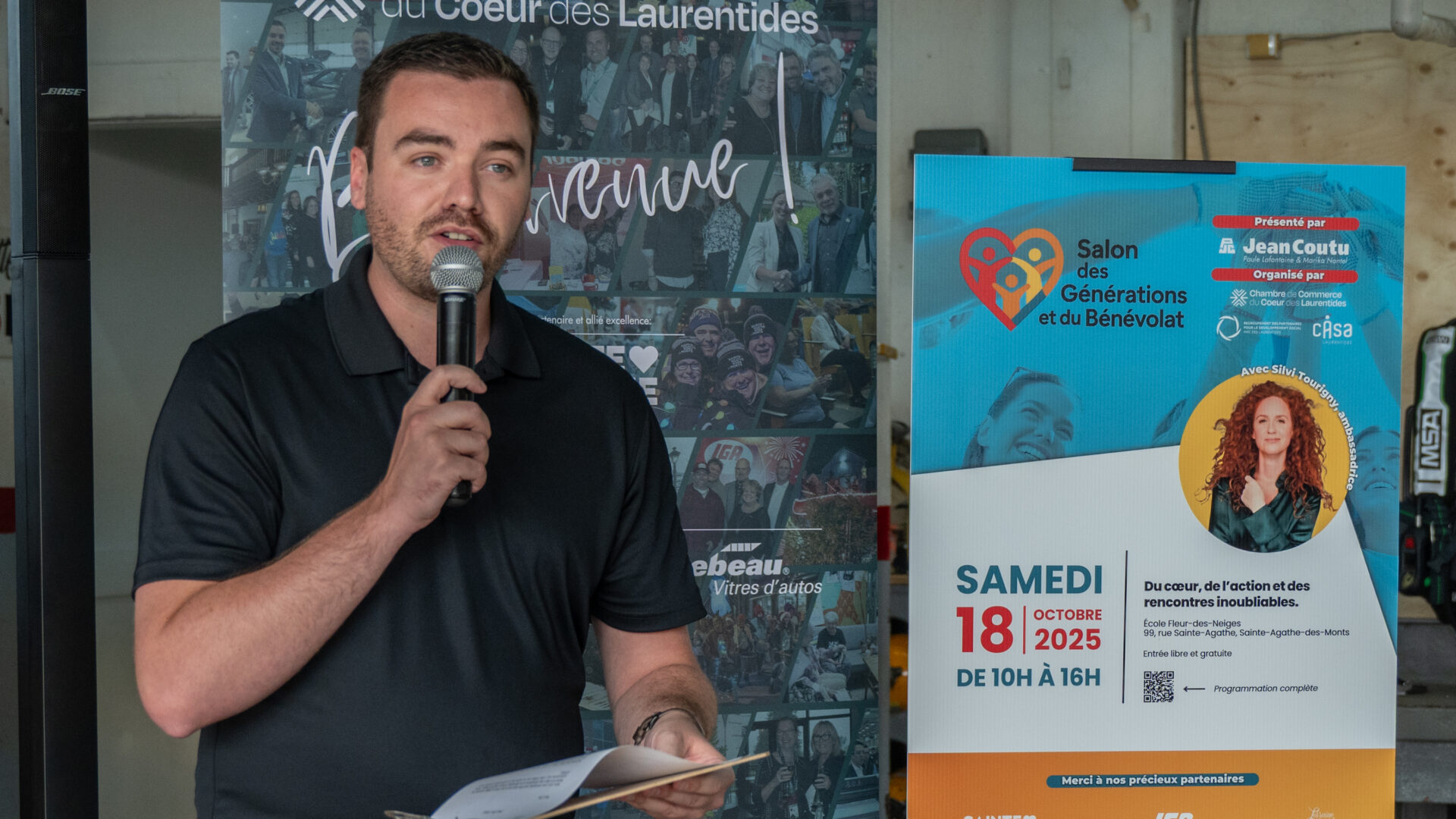 Alexandre Girard-Duchaine, directeur général de la Chambre de commerce du cœur des Laurentides.
Photo Michel Guertin
