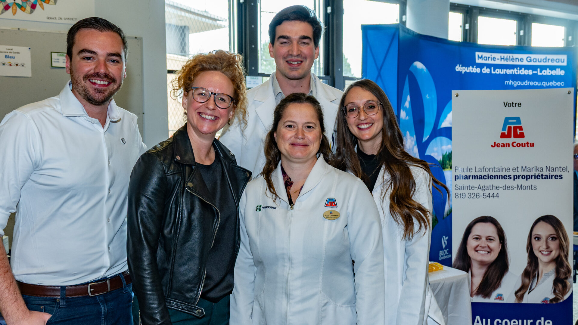  Le deuxième Salon des Générations et du Bénévolat - présenté Jean Coutu Sainte-Agathe-des-Monts a reçu environ 700 visiteurs. Photo Michel Guertin 