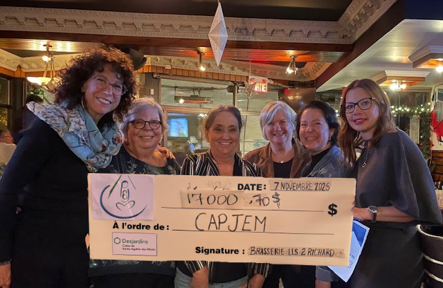 Soirée-bénéfice à la brasserie les 2 Richard au profit de CAP JEM - photo gracieuseté
