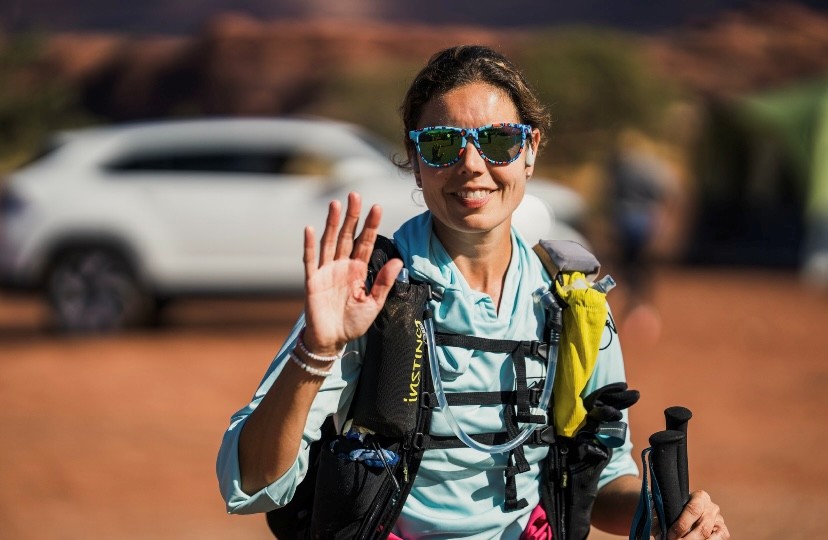 La coureuse Sandra Lafontaine - Photo Gracieuseté