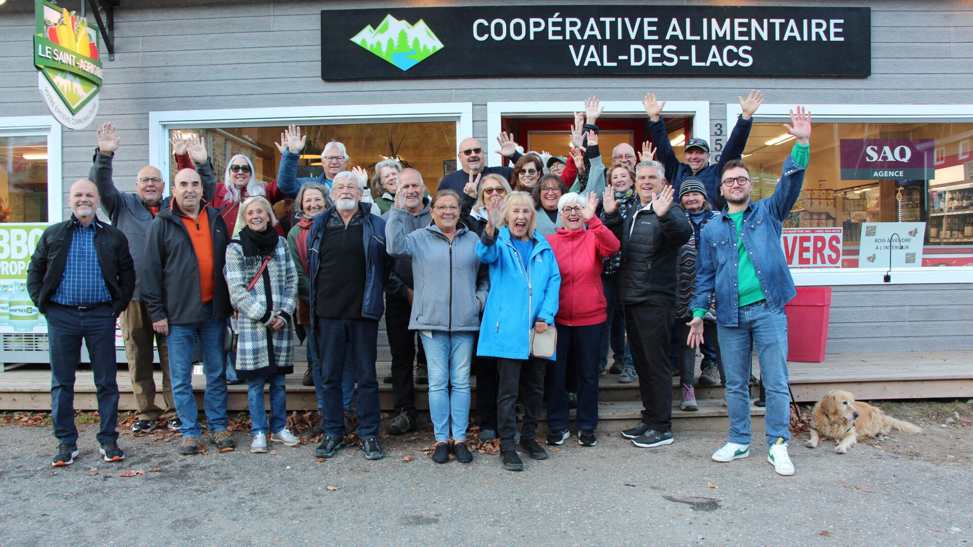  La Coopérative alimentaire de Val-des-Lacs participe à la revitalisation du village. Photo gracieuseté 